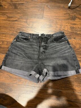 American Eagle Outfitters Black Mom Shorts